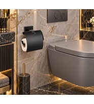 Platin Black Kapaklı Wc Kağıtlık Acar KR5600