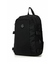 Lumberjack Rocky Unisex Sırt Çantası Okul Çantası Laptop Bölmeli (Siyah)