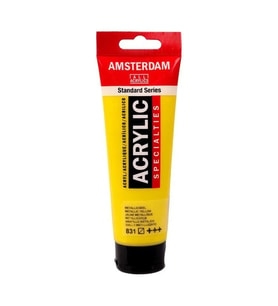 AMSTERDAM  RT17098312 AKRİLİK BOYA 120 ML METALLIC YELLOW