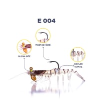 CARETTA SAKURA SHRIMP 6,5G 76Mm E 004