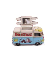 Dekoratif Metal Minibüs Kalemlik ve Çerçeveli 1304E-3832 Model-M3