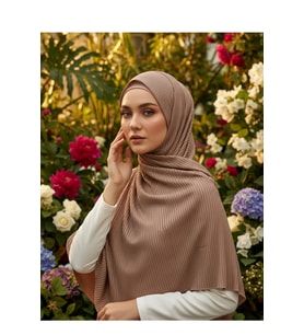 Moda Kaşmir Misto Çizgili Pamuklu Şal