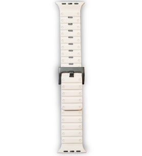 Uray store Apple Watch 42mm Magnus Mıknatıslı Silikon Kordon - Yıldız Işığı
