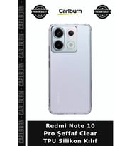 Redmi Note 10 Pro Şeffaf Clear TPU Silikon Kılıf Telefon Koruma Koruyucu Kapak Cep Kapağı
