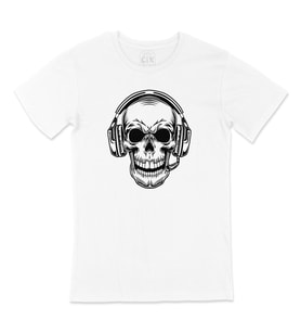 Gamer Skull Tişört