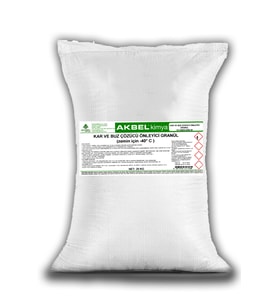 AKBEL KAR VE BUZ ÇÖZÜCÜ ÖNLEYİCİ GRANÜL (ZEMİN İÇİN -40° C) (Beyaz)