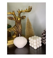 2li Bubble Ve Istiridye Set Kokulu Dekoratif Mum