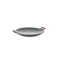 Oms 40 Cm Granit Saç Kavurma Tava Kapaksız 3225 Gri