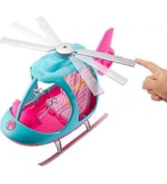 MATTEL BARBIE nin PEMBE HELİKOPTERİ FWY29