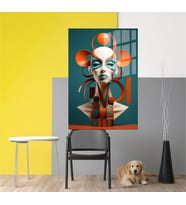 Miyrem-PopArt Design Cam Tablo-Model: 518