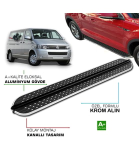 VOLKSWAGEN CARAVELLE KISA ŞASE 2003 2023 YILLARI ARASI YAN BASAMAK