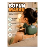 Akıllı Boyun Masaj Cihazı 3D Yoğurma Teknolojili Çok Modlu Taşınabilir Masaj Aleti
