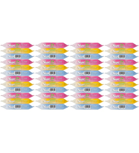 Sleepy Islak Havlu Cep Mendil 15 Yaprak (48 Li Set) Travel Pk Rose/Garden (16PK*3) 720 Yaprak