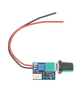 DC 12V PWM Fan Hız Kontrol Devresi Zfc4-1km Ayar Potlu Anahtarlı Pc Cpu Soğutucu 4 Telli Fan