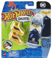 Hot Wheels skateboard & finger shoes Batman DC Comics. Official Merchandise