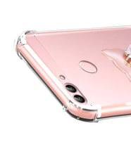 Huawei P Smart Kılıf Şeffaf Nitro Anti Shock Kapak (Renksiz)
