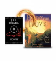 2 Kitap Set - Tolkien Hobbit & Frodo'nun Arayışı: Yüzüklerin Efendisi'nde Yaşamak