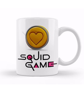 Squid Game 03 Kupa Bardak Porselen