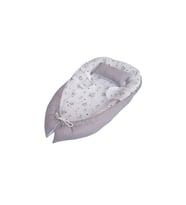 Bebek Babynest Beşik Uyku - %100 pamuklu kumaş (Gri)