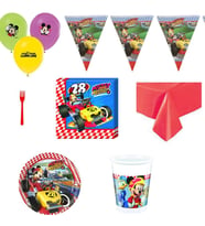 Mickey Roadster  8 Kişilik Doğum Günü Süsleri Parti Malzemeleri-