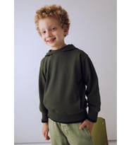 Mayoral Erkek Çocuk Kapşonlu Sweatshirt Yeşil