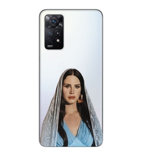 Xiaomi Redmi Note 11 PRO Uyumlu Lana Del Rey Tasarımlı Şeffaf Telefon Kılıfı