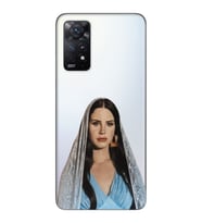 Xiaomi Redmi Note 11 PRO Uyumlu Lana Del Rey Tasarımlı Şeffaf Telefon Kılıfı