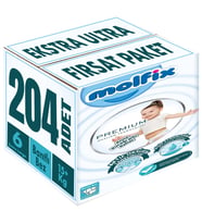 Molfix Premium Bebek Bezi Beden:6 (15+KG) Extra Large 204 Adet Ekstra Ultra Fırsat Pk