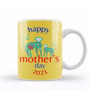 Mothers Day 2021 CUTE MOM Kupa Bardak Porselen