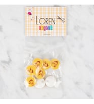 Crafts 8 Li Sarı Düğme - 669