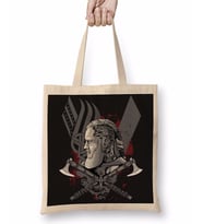 Vikings Ragnar Lothbrok Bez Çanta Uzun Saplı