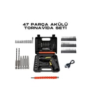 Hegı 47 Parça Akülü Tornavida Seti