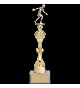 ODAK KUPA - Figürlü Kupalar - Bowling Kadın Figürlü Kupalar FG-031 C - 39 cm