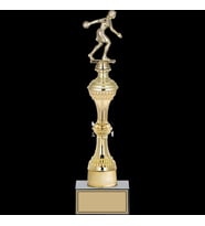 ODAK KUPA - Figürlü Kupalar - Bowling Kadın Figürlü Kupalar FG-031 C - 39 cm