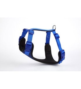 Doggie Yumuşak Softlu Köpek Göğüs Tasması 40/45 cm Mavi