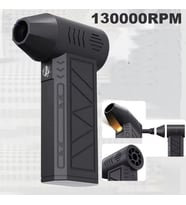 Mini Turbo Jet Fan Turbo Şiddetli Fan 130000rpm Yüksek Hızlı Kanal Fanı İle Güçlü 3 Kademe + Işıklı