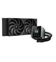 DEEPCOOL 240MM MYSTIQUE 240 ARGB LCD EKRANLI AM5-1700P SIVI SOĞUTMALI İŞLEMCİ FANI