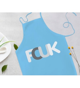 BK Gift Fcuk Tasarımlı Mavi Mutfak Önlüğü Aşçı Hediyesi, Arkadaşa Hediye-7