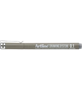 ARTLINE 231 DRAWİNG SYSTEM ÇİZİM KALEMİ 0.1 mm GREY