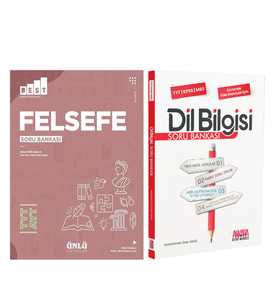 Ünlü Yayıncılık TYT AYT Felsefe BEST ve AKM Dil Bilgisi Soru Bankası Seti 2 Kitap