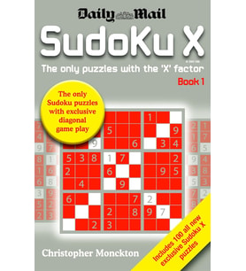 Sudoku X Book 1: The Only Puzzle With The 'X' Factor: Bk. 1