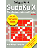 Sudoku X Book 1: The Only Puzzle With The 'X' Factor: Bk. 1