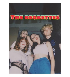 The Regrettes Band Tablo Ahşap Poster Dekoratif