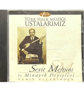 (Plak Değildir CD dir) CD Türk Halk Müziği Ustalarımız Seyit Meftuni CD (Karışık)