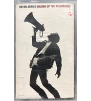 (Plak Değildir KASET tir) Brayan Adams Waking Up The Neighbours Kaset