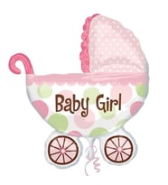 Pembe Puset Super Shape Folyo Balon 71 cm 79 cm-