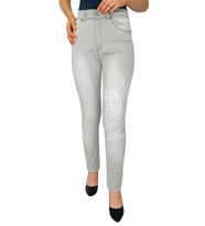 Kadın Zifth Skinny Jean Pantolon Yüksek Bel 239-004621-720 (Gri)