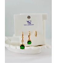 Zirkon Taşlı Üçlü Kombin Küpe - Kp00423