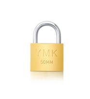 Ymk Asma Kilit Sarı Kısa 50 mm YMK-1250B