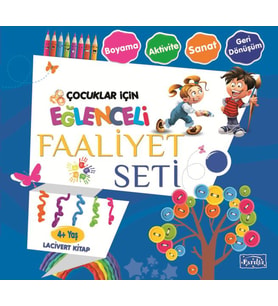 Eğlenceli Faaliyet Seti - Lacivert - 4+ Yaş
